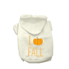 I Heart Pumpkin Fall- Dog Hoodie