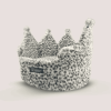 NANDOG Crown Bed Leopard Small Print