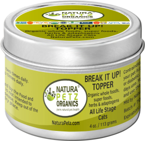 Break It Up! Meal Topper Stone Breakder Stone Eliminator* For Dogs And Cats - Flavored Meal Topper For Stones* (Flavor: Cats / Turkey Flavored Topper)