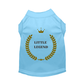 Little Legend Laurel Tee (Color: Blue, size: small)