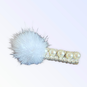 Pearlella Clips (style: Mink and Pearl)