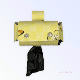 Summer Butterfly Pickup Bag Holder - LIMITED EDITION (Color: Yellow Gg)