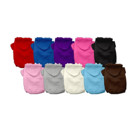 Customizable Pet Hoodies (Color: Black, size: XS)