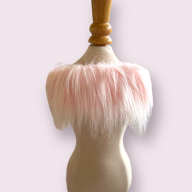 Furry Neck Collar Wrap (size: small)