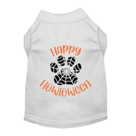 Happy Howloween Paw Print Tee (size: M)
