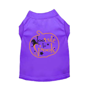 Too Cute to Spook Dog Tee (size: XS)