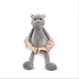 NANDOG My BFF Plush Toy (Color: Hippo Dancing -GREY)