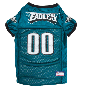 Philadelphia Eagles Pet Striped Jersey (size: MD)