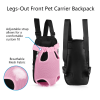 Dog Carrier Backpack Legs Out Front Pet Backpack Carrier Travel Bag
