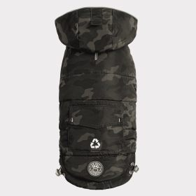 GF Pet  Recycled Parka (Color: Camouflage, size: 2XL)